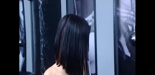 Brunette Beauty Magnificent Sexy Show